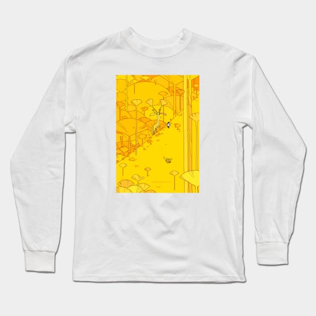 The Slope Long Sleeve T-Shirt by linzaoyu